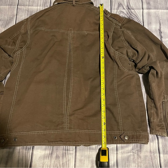 Men's Harley Davidson Genuine  Motorclothes Military Style 2011 Jacket - Picture 13 of 16